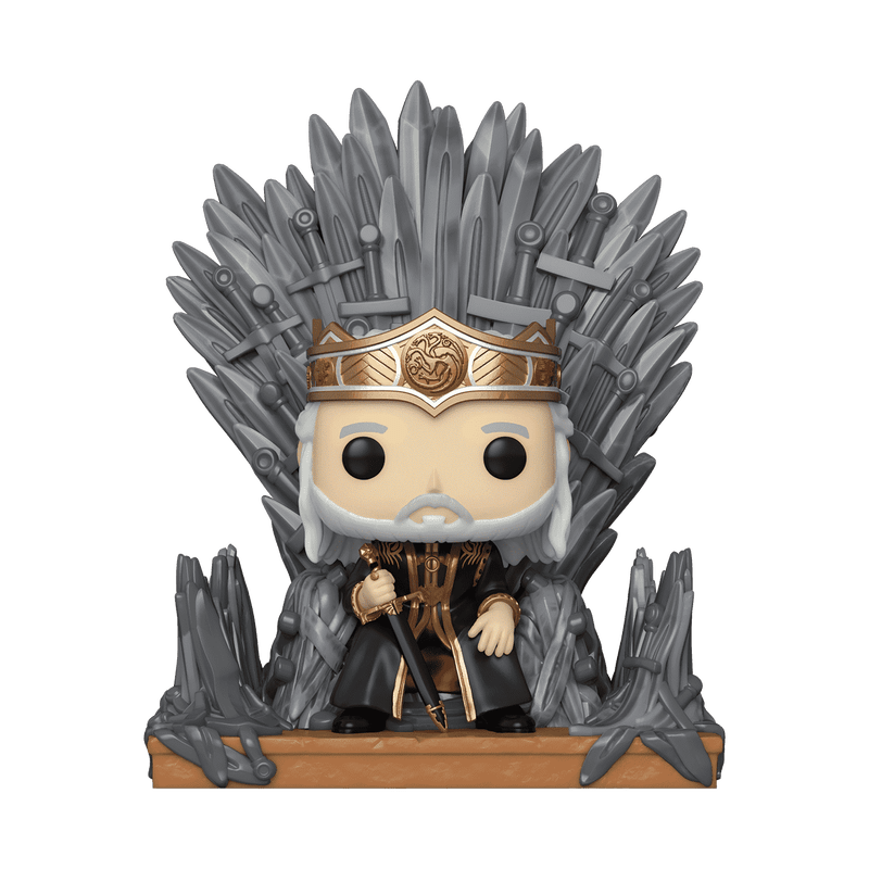 Funko Pop! Viserys Targaryen en trono | Katary Coleccionables